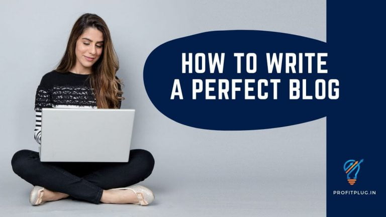 How To Write A Perfect Blog - Profit Plug